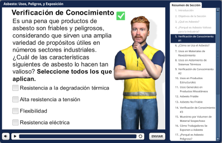 A man in an industrial outfit is standing.